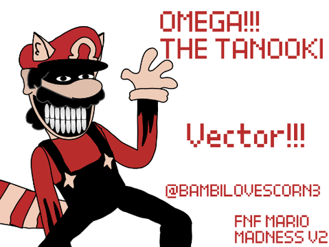 FNF MARIO MADNESS V2: Omega Vector
