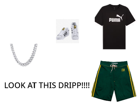 MY DRIPPY FIT!!!