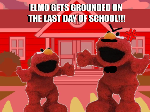 Elmo gets grounded on the last day of school!