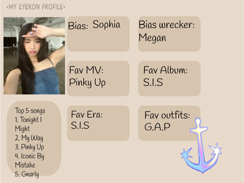 My EYEKON profile! 