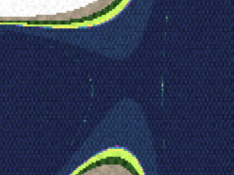 Perlin noise terrain generator test 1