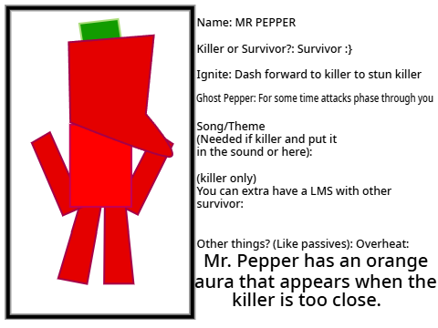 Mr. Pepper sign up redo