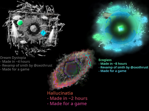 Tried paint.net, heres designs