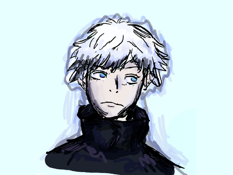 My art : Gojo :3