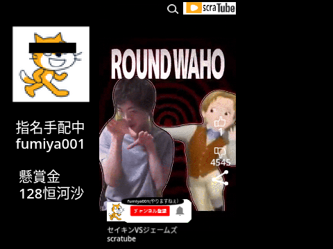 セイキンVSジェームズ 