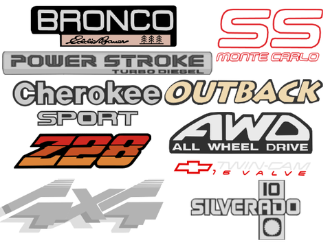 Assorted Car Logos Vol. 3