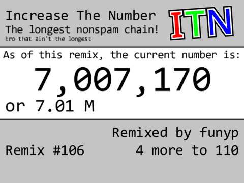 Increase The Number (nothingburg+(er*19)) (106)