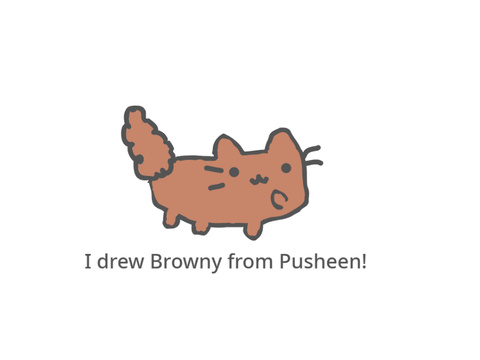 I drew Browny!