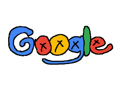 I redrew the Google logo cuz I was bored