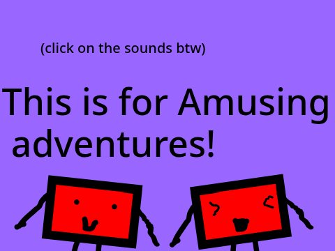 Amusing adventures-red tablet lines