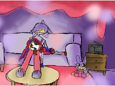 Funny-Bunny Tadc Doodle.