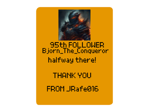 95 FOLLOWERS