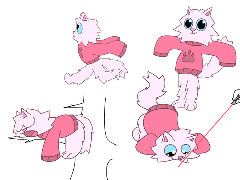 I made this little cat dude.