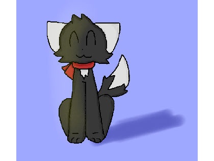 Drawing my OC :>
