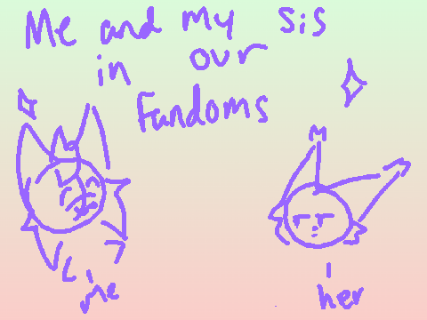 Me and My Sibling >:D
