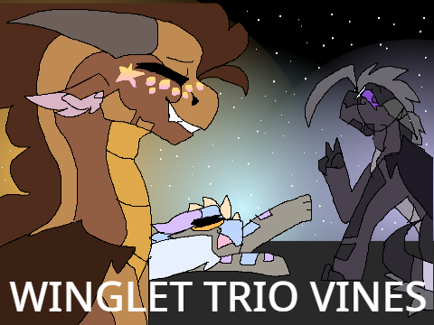 Winglet Trio Vines - MusiCat46