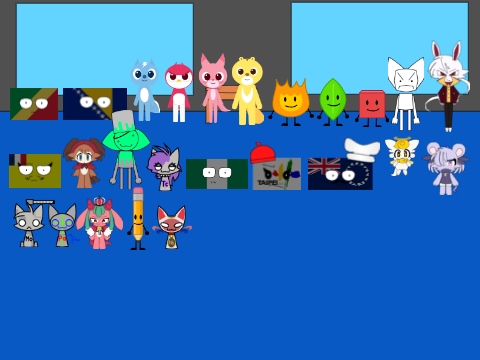 Newest characters added & redisignes