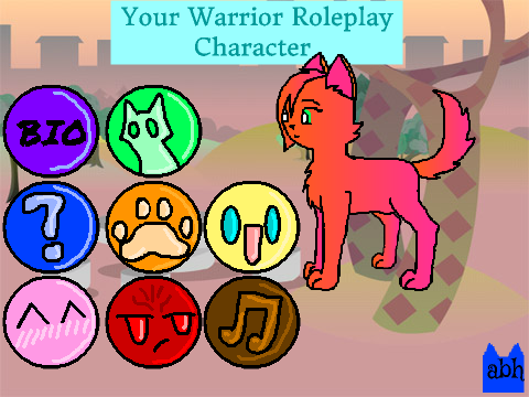 My warrior rollplay carecter 