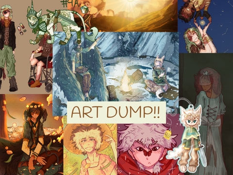 dumpster fire of art 