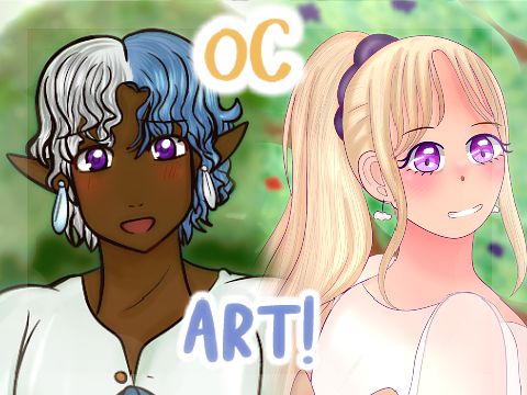 ⿸ Gifts of Nature // OC Art!! ˖ ִֶָ