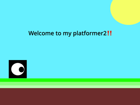 my platformer 2