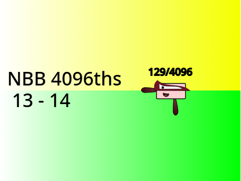 NBB 4096ths 13 - 14
