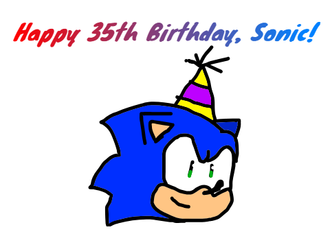 Happy B-Day Sonic!