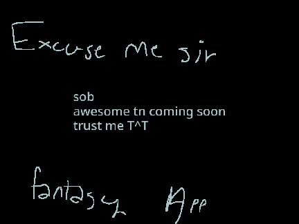 FOR FUN ☼ excuse me sir ☼ fantasykit application