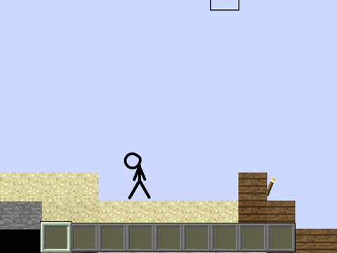Paper Minecraft STICK MAN VERSION!!