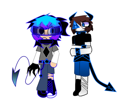why do these idiots look similar (My current sona design was made by one of my Roblox friends)