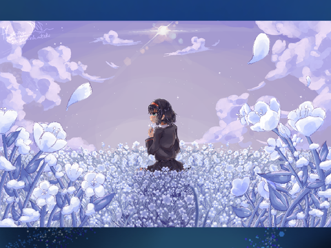 Field of Flowers -- art