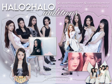  ೄ　halo2halo　￤　auditions　!!
