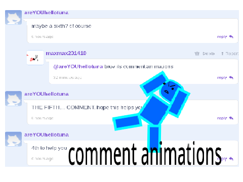 comment animations