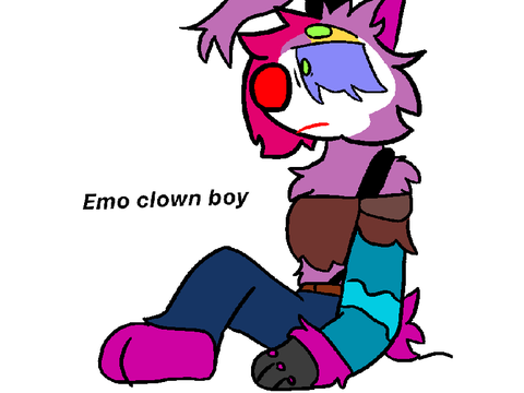  This is one of my OC’s he is Emo