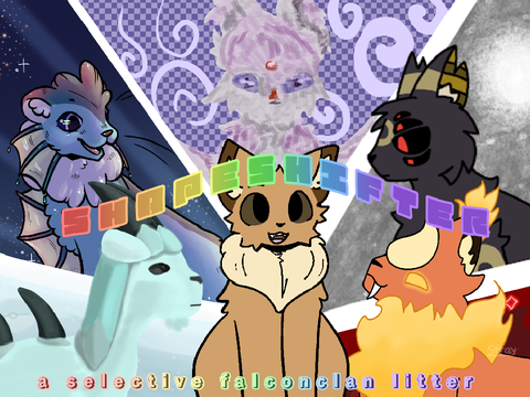 Apply guys!! (Cool TSS litter!!! Ft. Coco!! And Eevee!)