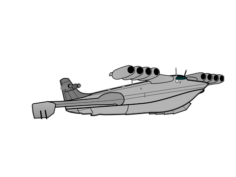 Grey plane