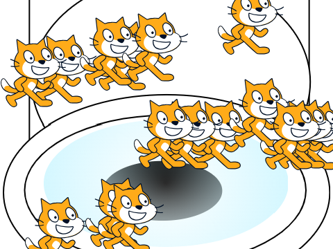 キャットをトイレに流そう