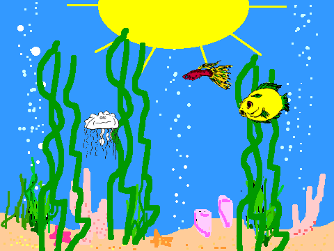global warming+fish