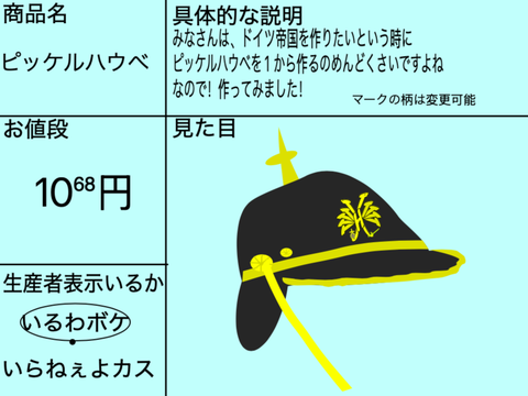 PBerグッツ直売所　陳列商品テスト remix