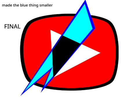 i redesigned the yt logo <3