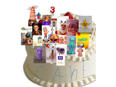 hear me out cake!!