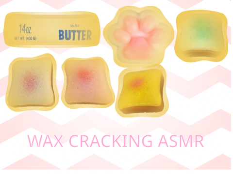 Wax squishy ASMR || #All #ASMR #Animation #Games