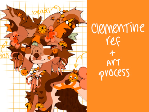 ⤑ clementine ref . art process
