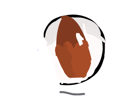 I how I drew eyes