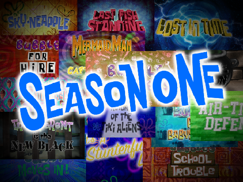 Bubble Buddy: Back in Bikini Bottom Title Card Series (SEASON 1)