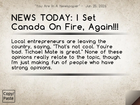 BREAKING NEWS!!!