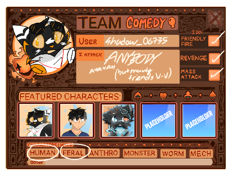 Look who decided to join Artfight