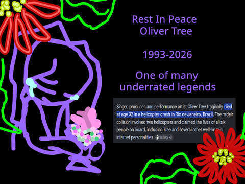 NO IM CRYING (RIP to one of the greatest legends)