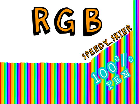 RGB 100% Pen |  #rgb #light #color #pen #all