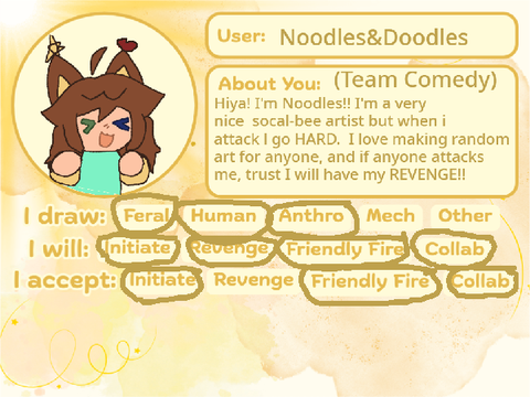 Artfight!!! TEAM COMEDY -